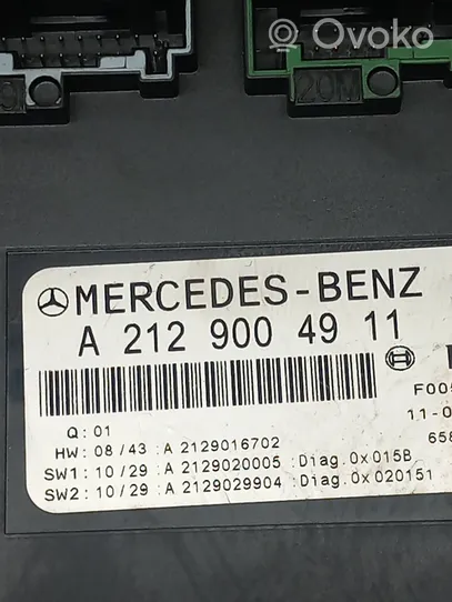 Mercedes-Benz E W212 Kėbulo modulis A2129004911