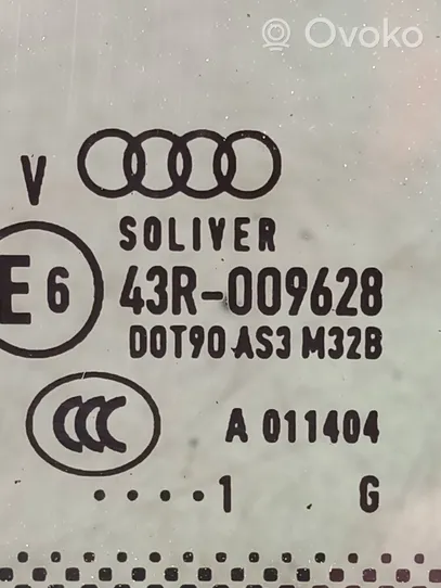 Audi A5 8T 8F Fenêtre latérale avant / vitre triangulaire 43R009628