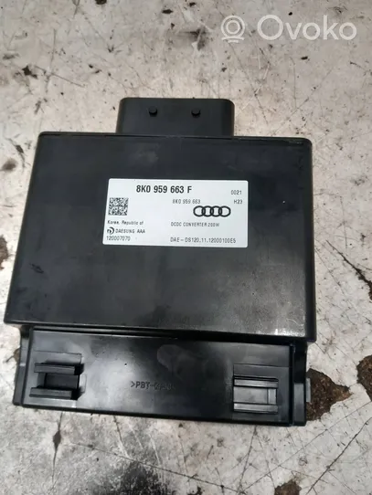 Audi A5 8T 8F Unidad de control del estabilizador activo 8K0959663F