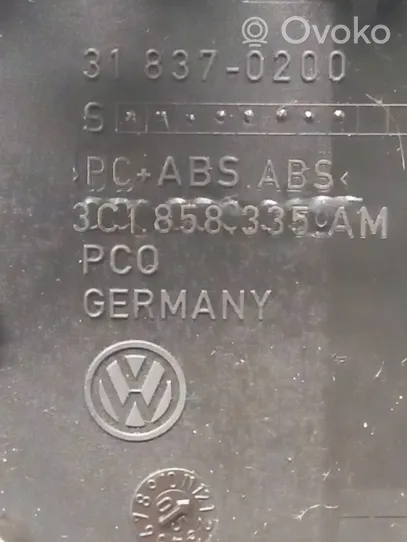 Volkswagen PASSAT B6 Element deski rozdzielczej 3C185835