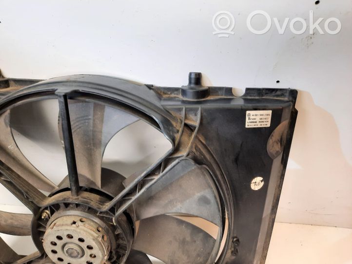 Mercedes-Benz CLK A208 C208 Ventilateur de refroidissement de radiateur électrique A0015002393