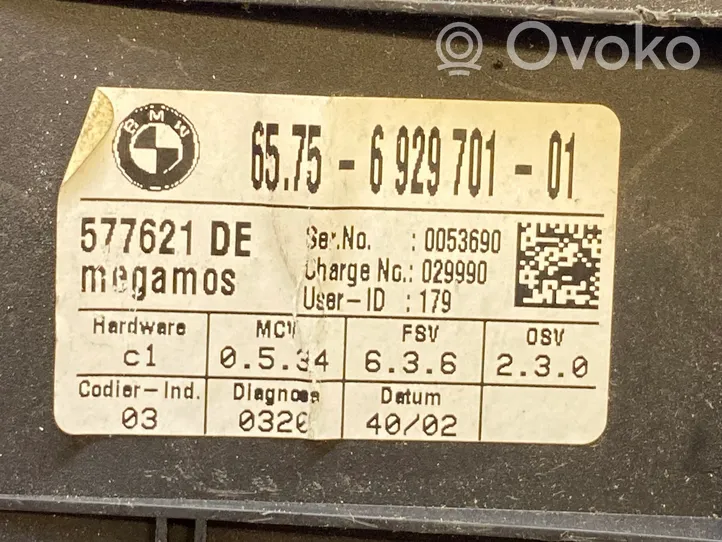 BMW 7 E65 E66 Boîtier module alarme 6929701