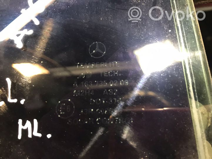 Mercedes-Benz ML W163 Mazais stikls "A" aizmugurējās durvīs 1637350209