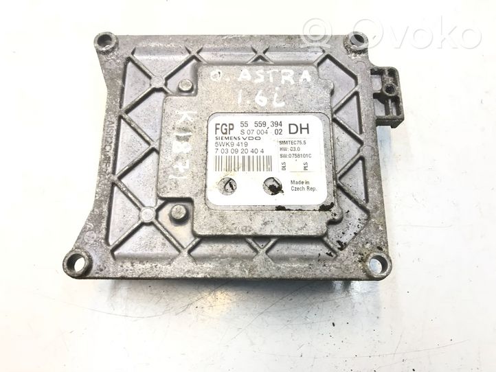 Opel Astra H Boîtier module alarme 55559394