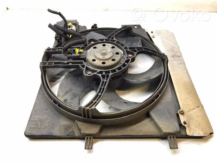 Peugeot 1007 Electric radiator cooling fan 9653804080