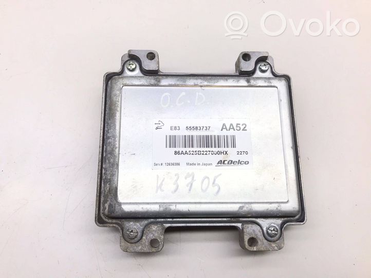 Opel Corsa D Engine ECU kit and lock set 55583737