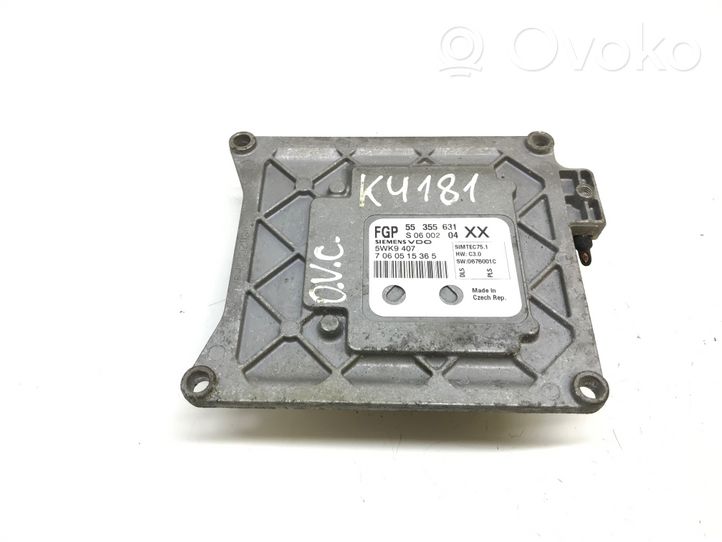 Opel Vectra C Sterownik / Moduł ECU 55355631