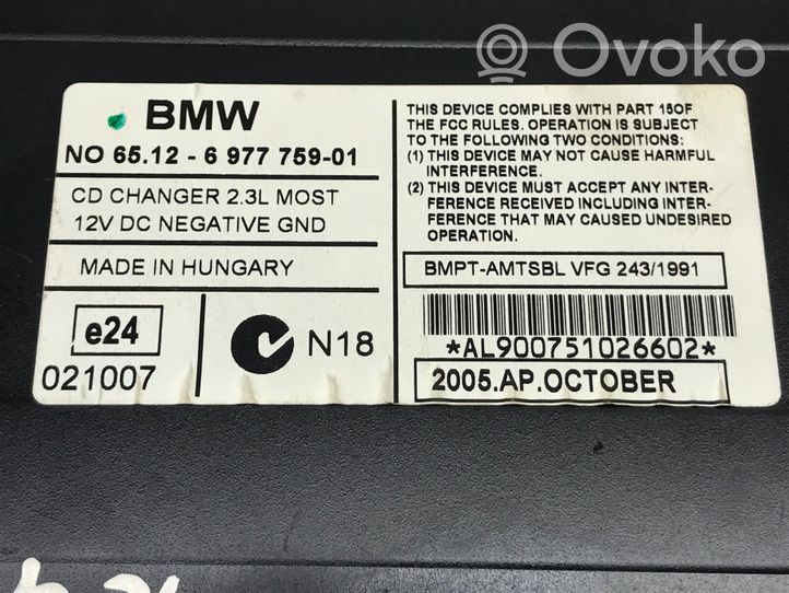 BMW 3 E90 E91 CD/DVD-vaihdin 697775901