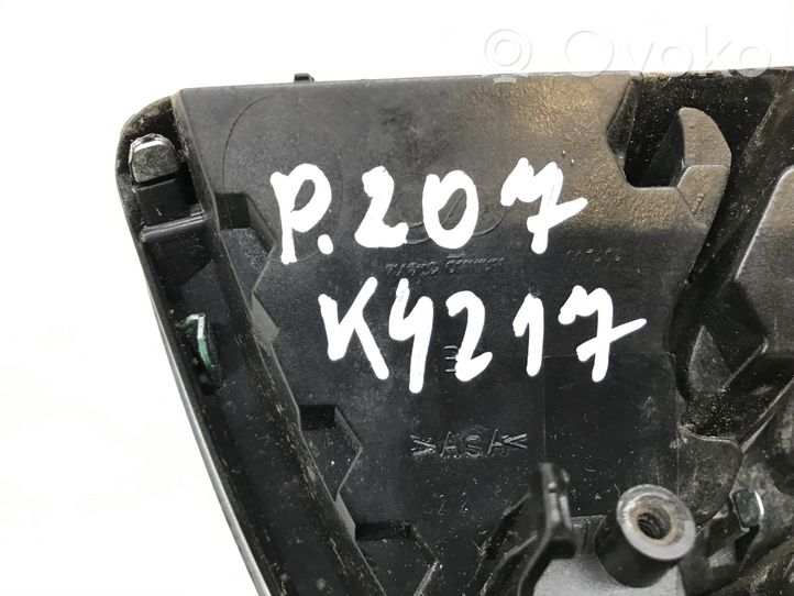 Peugeot 207 Emblemat / Znaczek 9649670480