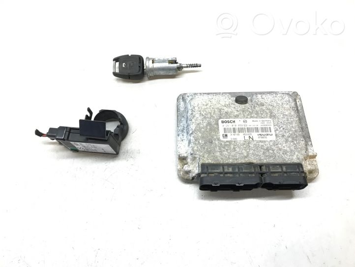 Opel Astra G Kit calculateur ECU et verrouillage 24467018