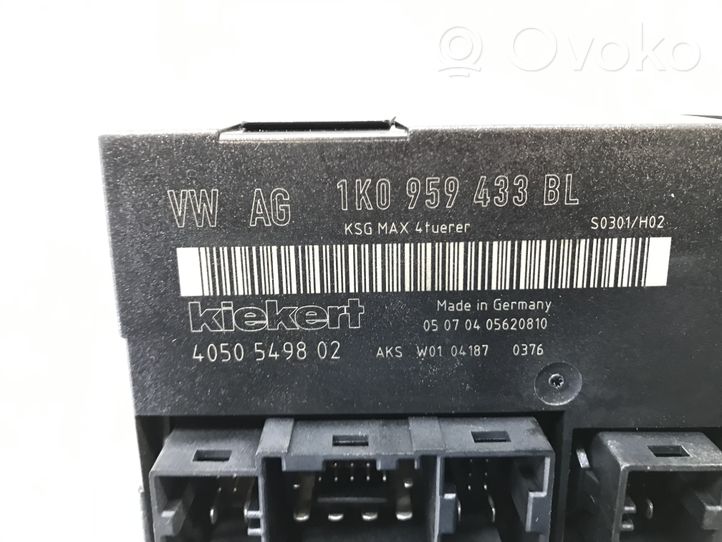 Volkswagen Touran I Kit centralina motore ECU e serratura 06A906033DR