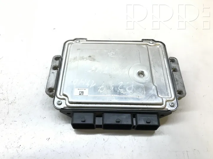 Peugeot 207 Komputer / Sterownik ECU i komplet kluczy 0281012526