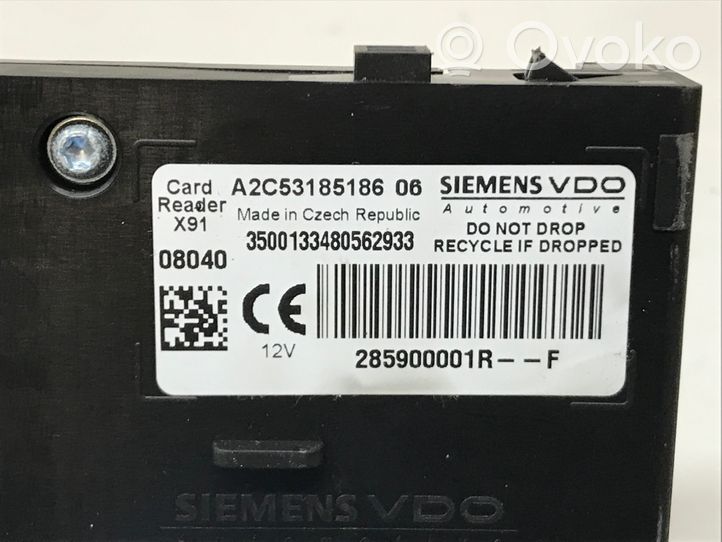 Renault Laguna III Komputer / Sterownik ECU i komplet kluczy 8200847021