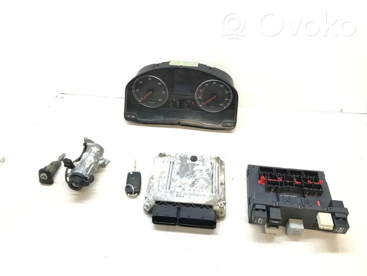 Volkswagen Touran I Kit centralina motore ECU e serratura 03G906016CB