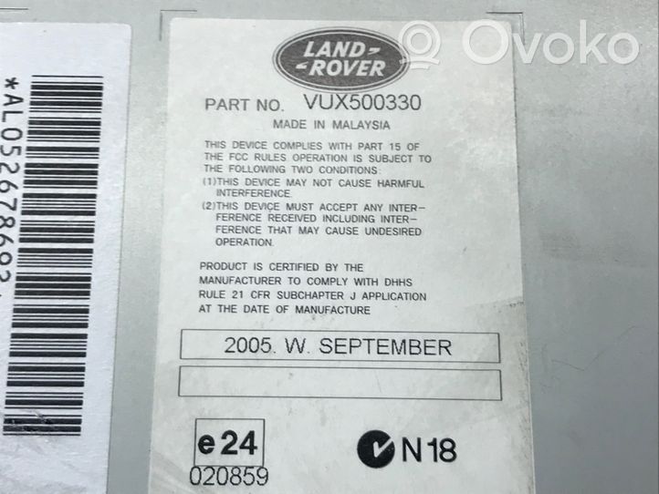 Land Rover Discovery 3 - LR3 Radija/ CD/DVD grotuvas/ navigacija VUX500330
