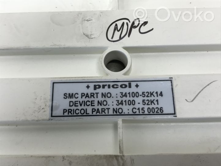 Opel Agila B Komputer / Sterownik ECU i komplet kluczy 3392051K0