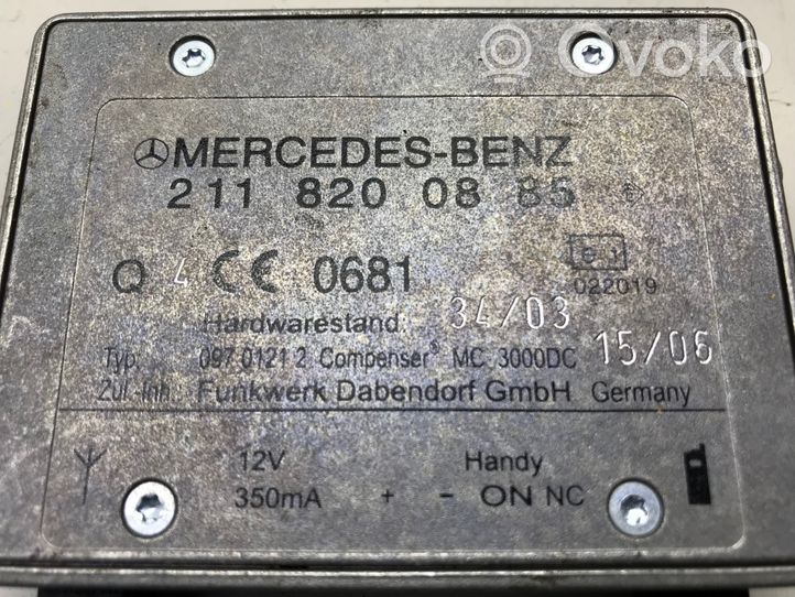 Mercedes-Benz C W203 Amplificatore antenna 2118200885