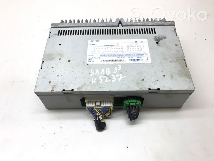 Saab 9-3 Ver2 Amplificateur de son 12773381