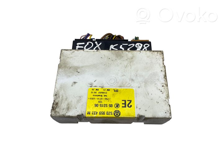 Volkswagen Fox Komforto modulis 5Z0959433M