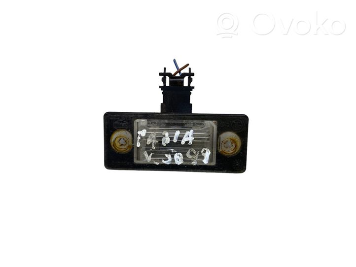 Skoda Fabia Mk1 (6Y) Lampa oświetlenia tylnej tablicy rejestracyjnej 6Y09430218