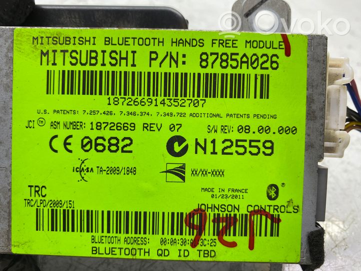 Mitsubishi ASX Bluetoothin ohjainlaite/moduuli 8785A026