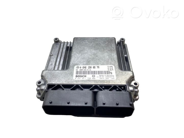 Mercedes-Benz C W203 Kit centralina motore ECU e serratura A6461500879