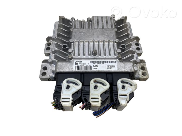 Ford C-MAX I Komputer / Sterownik ECU i komplet kluczy 7M5112A650AUK