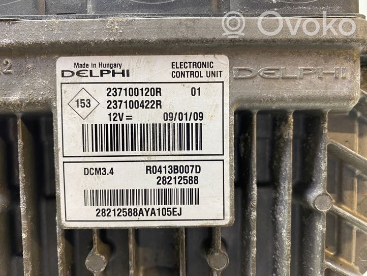 Renault Megane III Kit calculateur ECU et verrouillage 237100422R