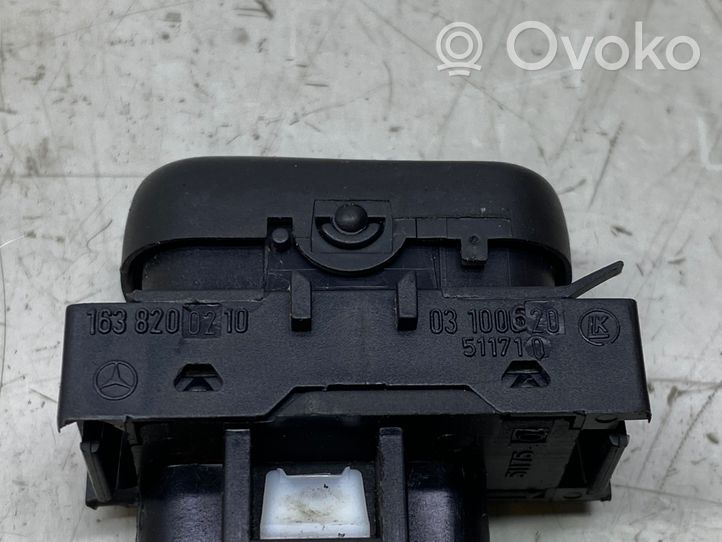 Mercedes-Benz ML W163 Interruptor de calefacción del asiento 1638200210