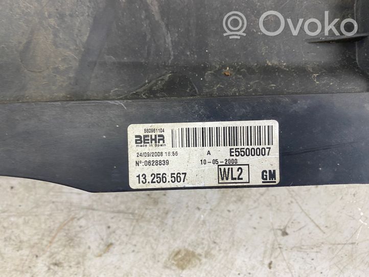 Opel Corsa D Elektryczny wentylator chłodnicy 55702179