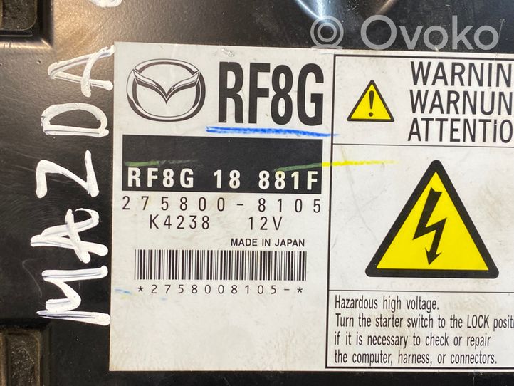 Mazda 6 Kit calculateur ECU et verrouillage RF8G18881F