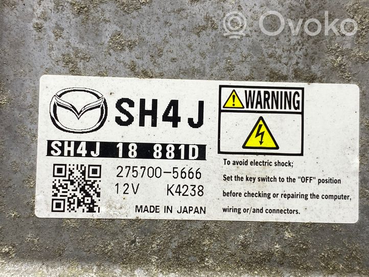 Mazda 6 Kit centralina motore ECU e serratura SH4J18881D