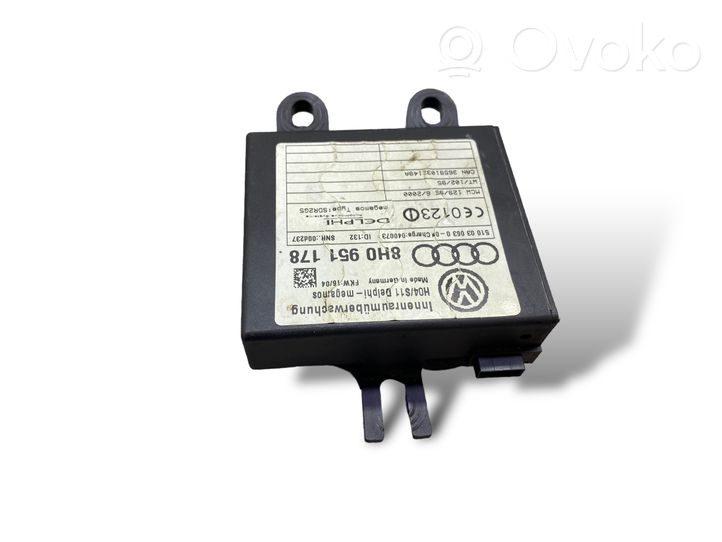 Audi A4 S4 B6 8E 8H Boîtier module alarme 8H0951178