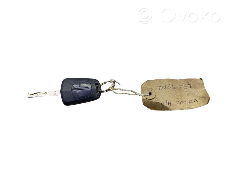 Opel Zafira B Ignition key/card K423