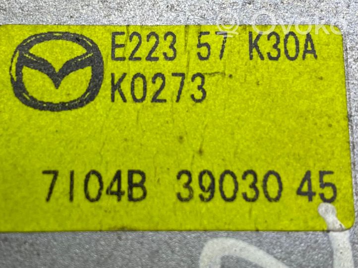 Mazda CX-7 Module de contrôle airbag E22357K30A