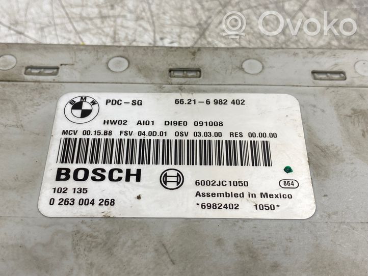 BMW 3 E90 E91 Pysäköintitutkan (PCD) ohjainlaite/moduuli 6982402