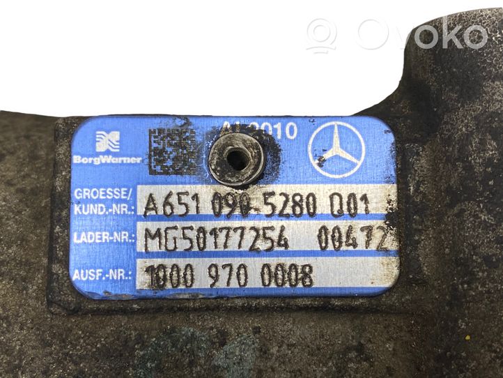 Mercedes-Benz Sprinter W906 Autres pièces collecteur d'échappement A6510905280