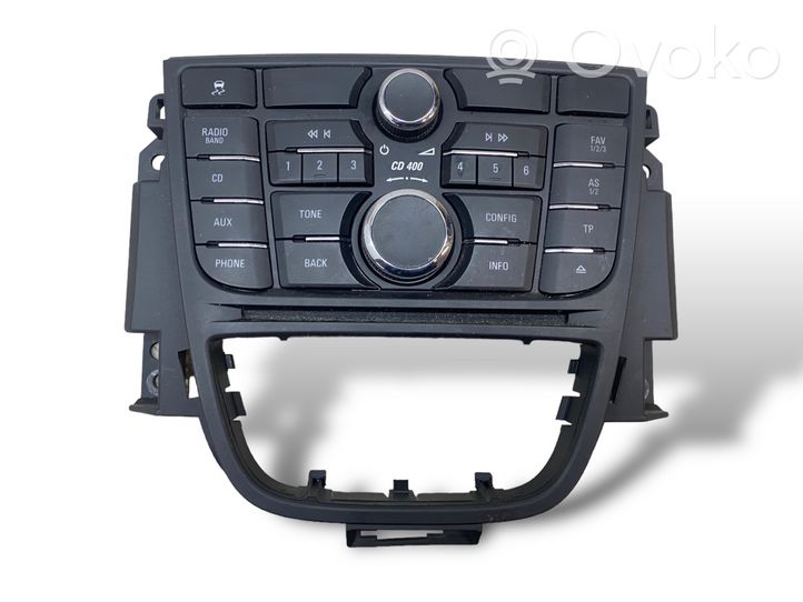 Opel Astra J Controllo multimediale autoradio 13346050