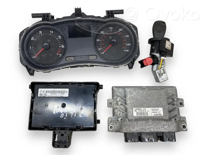 Renault Clio III Kit centralina motore ECU e serratura 8200522357