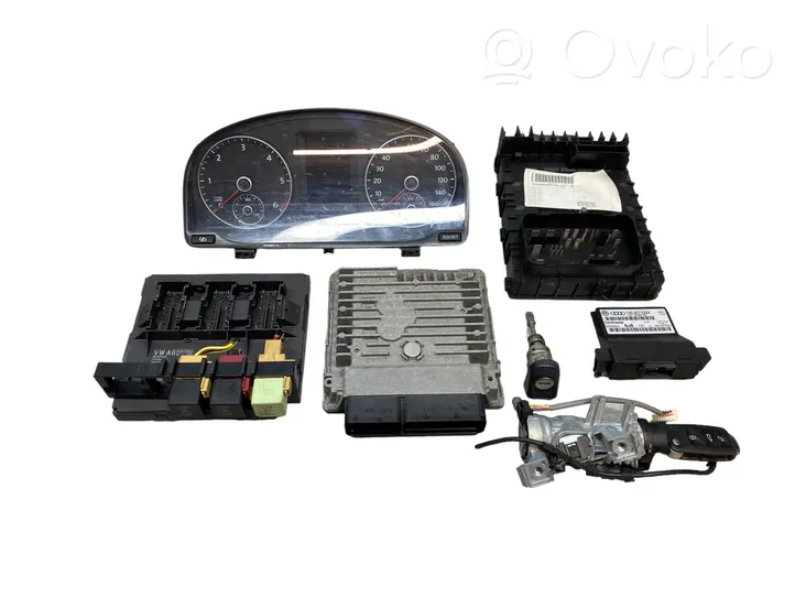 Volkswagen Touran II Kit calculateur ECU et verrouillage 5WP42838AA