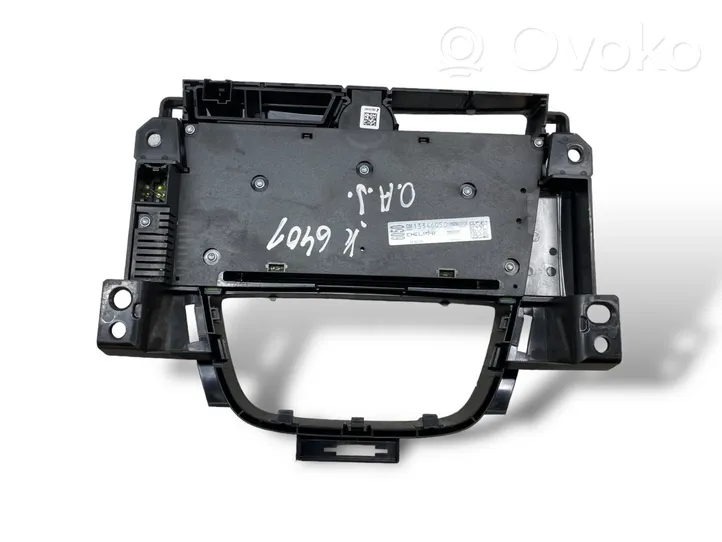 Opel Astra J Controllo multimediale autoradio 13346050