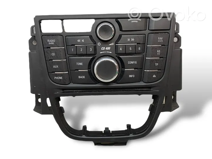 Opel Astra J Console centrale, commande de multimédia l'unité principale 13346050