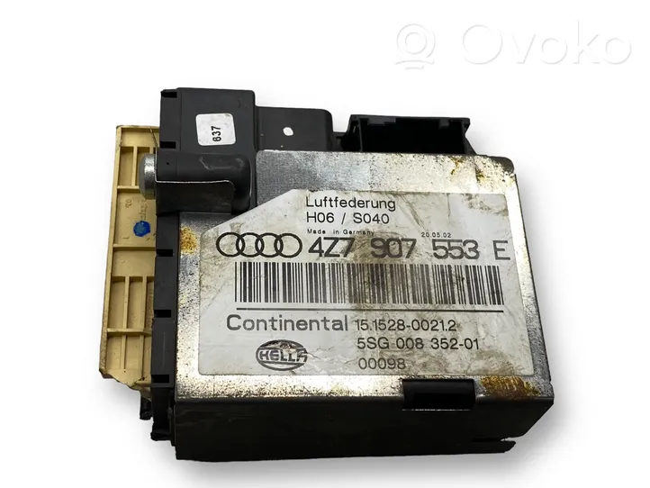 Audi A6 Allroad C5 Unidad de control/módulo de la suspensión 4Z7907553E