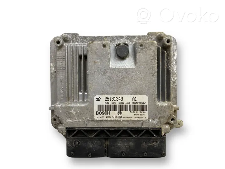 Opel Antara Engine ECU kit and lock set 5092010016