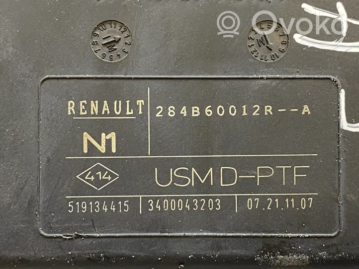 Renault Laguna III Komputer / Sterownik ECU i komplet kluczy 0281014354