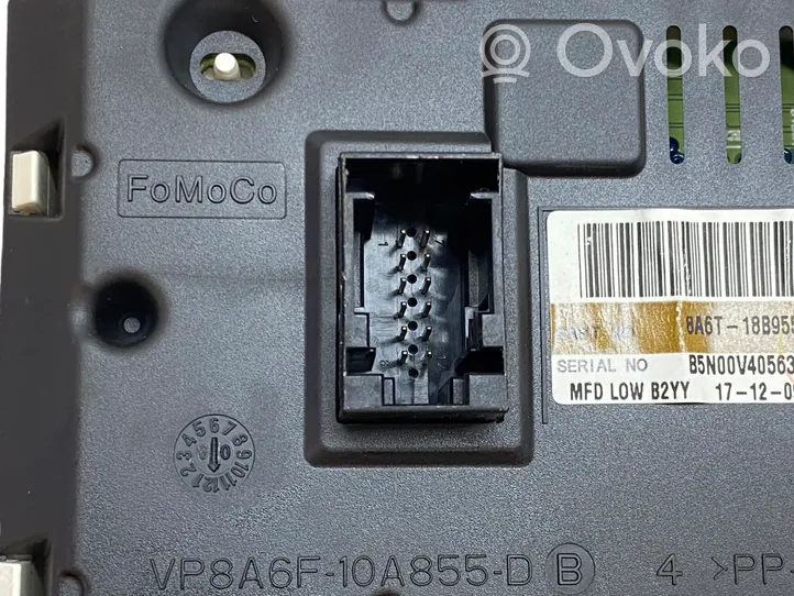 Ford Fiesta Monitori/näyttö/pieni näyttö 8A6T18B955ZA