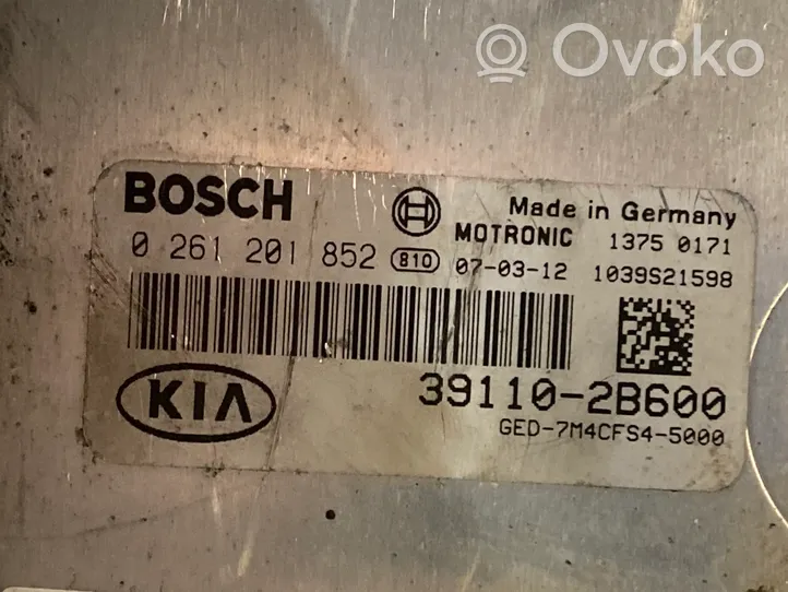 KIA Ceed Moottorin ohjainlaite/moduuli 391102B600