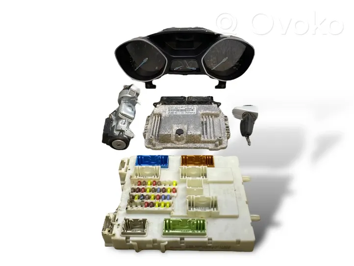 Ford Focus Komputer / Sterownik ECU i komplet kluczy CV6112A650AME