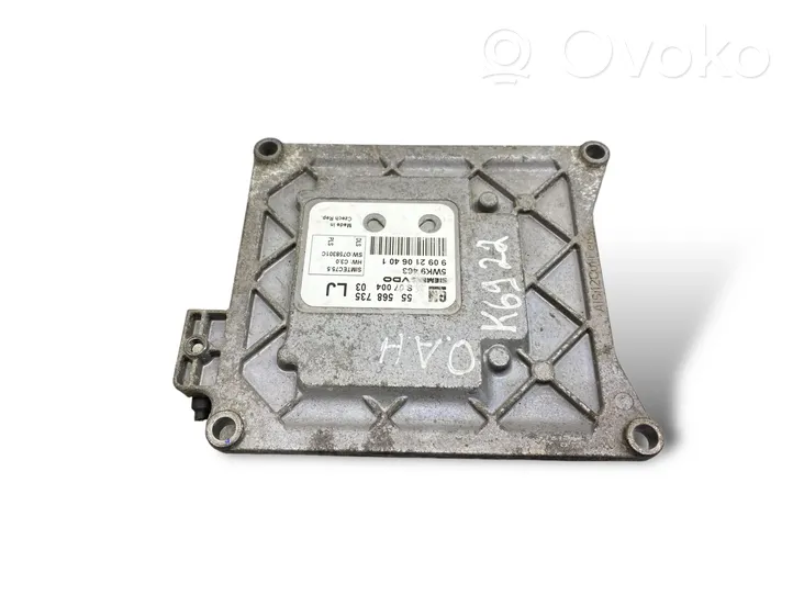 Opel Astra H Sterownik / Moduł ECU 55568735