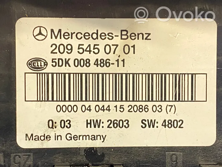 Mercedes-Benz C W203 Modulo comfort/convenienza 5DK00848611
